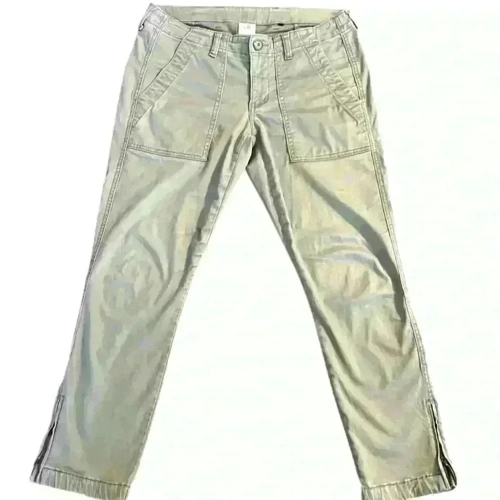 CAbi Woman’s Olive Green Cargo pants Size 2